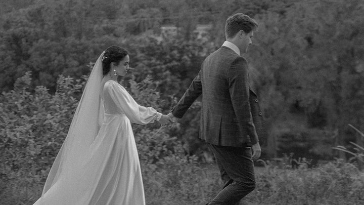 Elegance Personified: Therese's Dream Wedding in the Samantha Dress